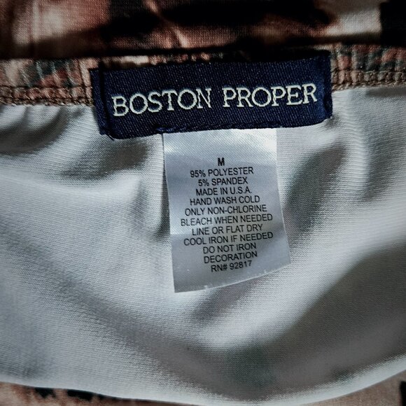 Boston Proper Animal Print Halter - Picture 5 of 5